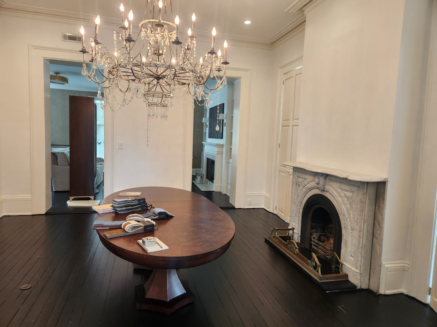 Historic Savannah mansion dining room before design