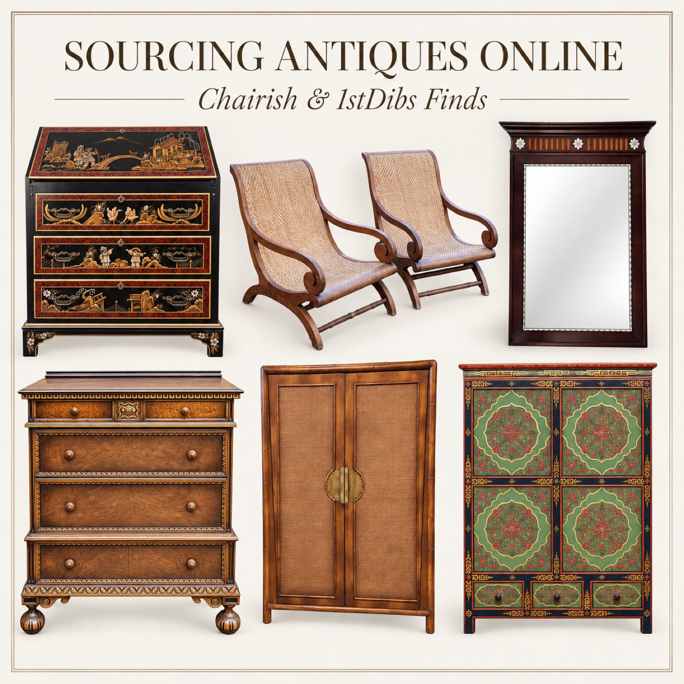 Where I Source Vintage Furniture Online: Chairish vs. 1stDibs