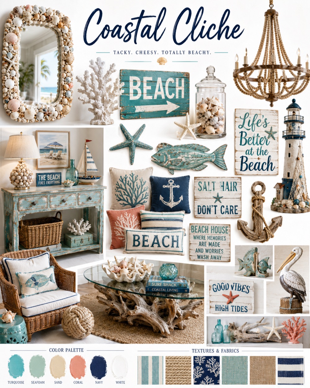 Coastal Decor Without the Cliche