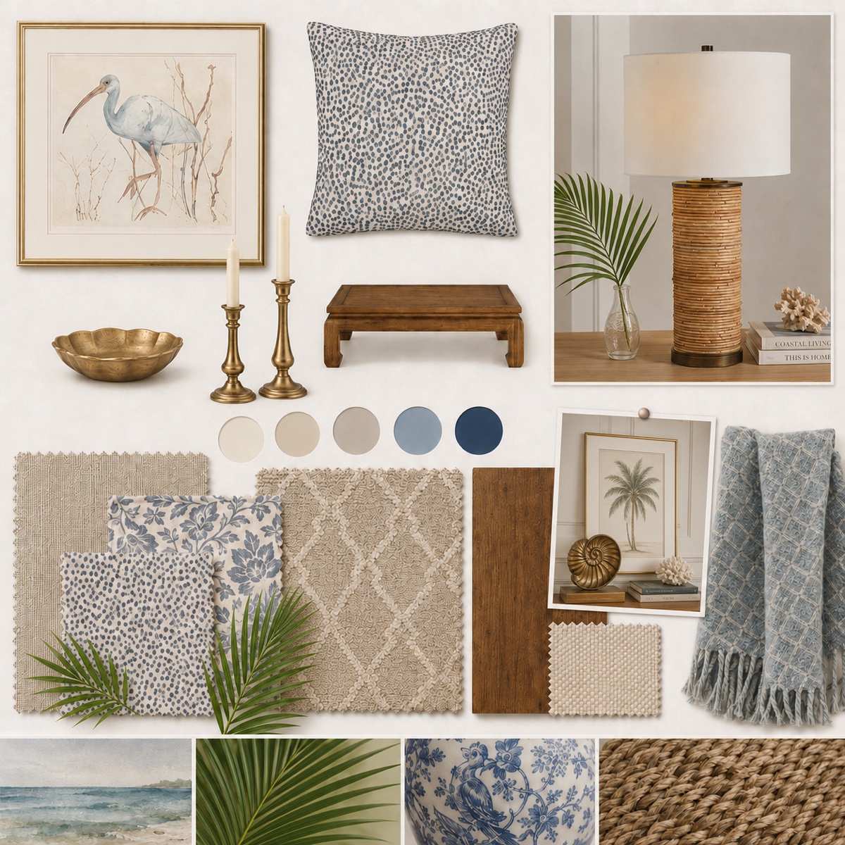 Lowcountry Layers mood board